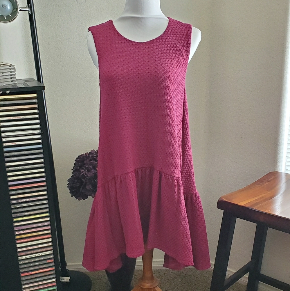 Free People Textured Mini Dress